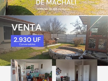 Venta / Casa / Machalí