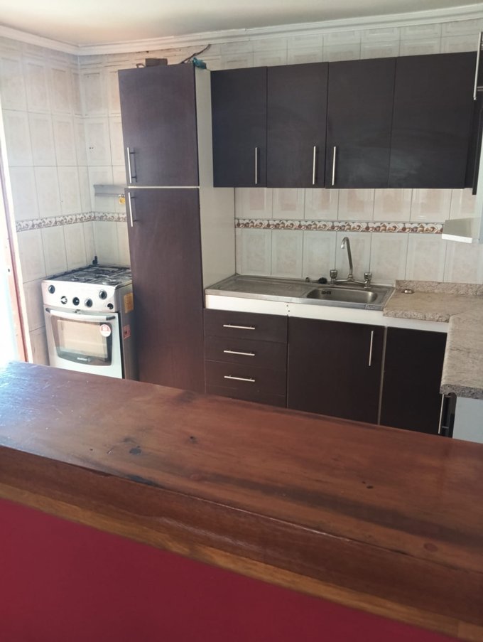 Cocina desde el comedor