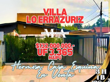 Venta / Casa / Maipú