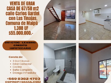 Venta / Casa / Maipú