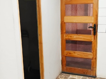 Bodega en cocina con desague para construir baño