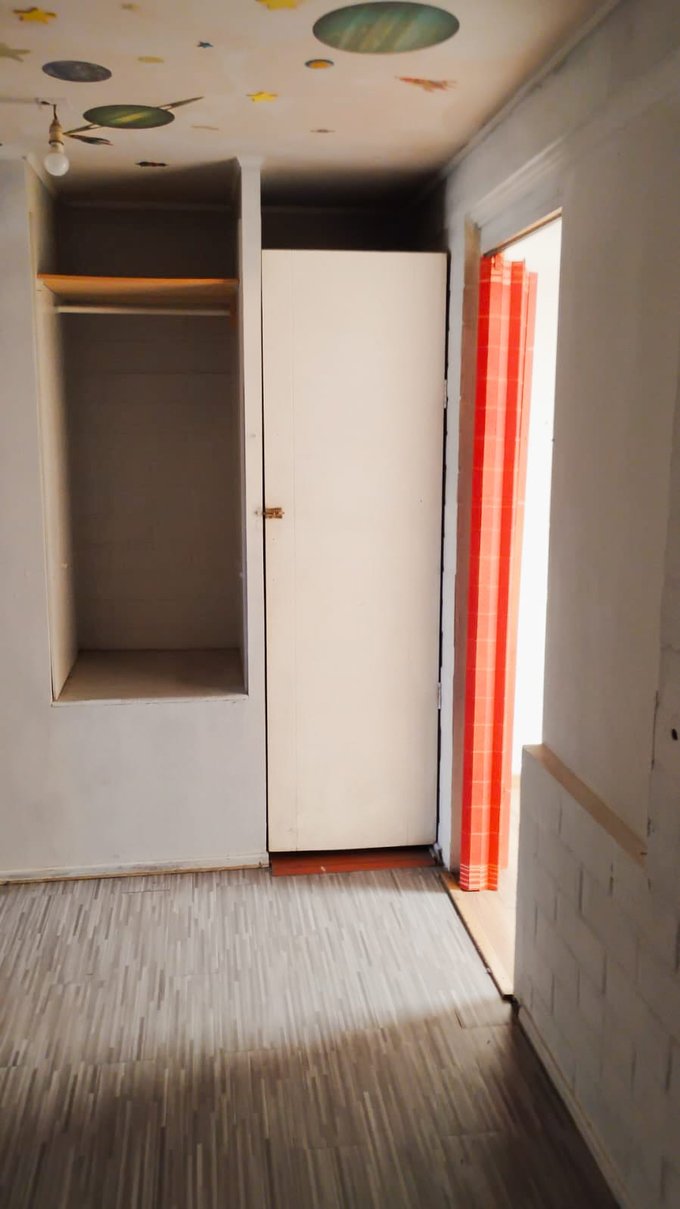 Espacio común entre habitaciones