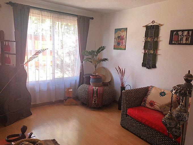 Sala de Estar Amoblada vista derecha