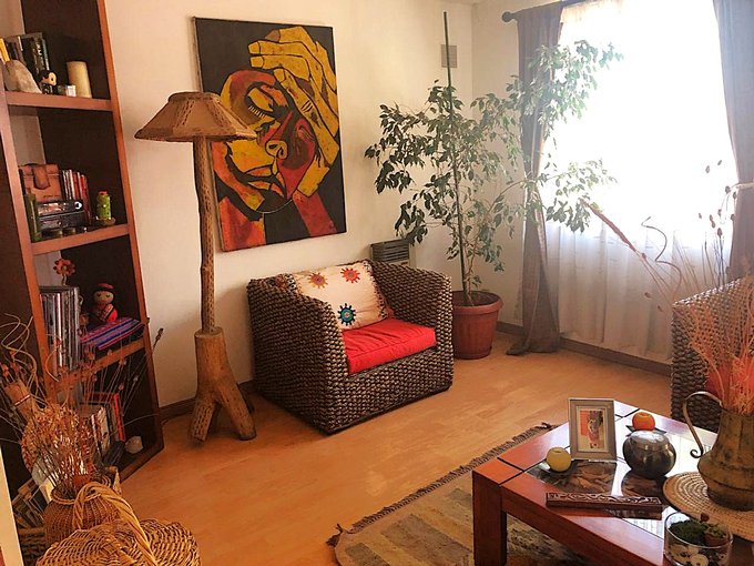 Sala de Estar Amoblada vista izquierda