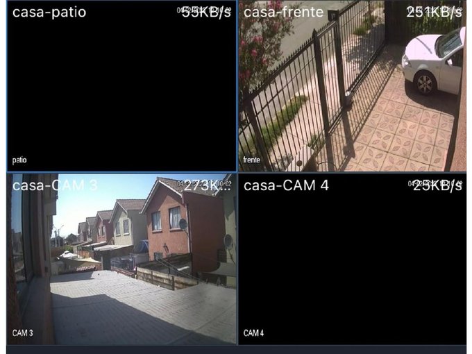 vista de camaras de seguridad