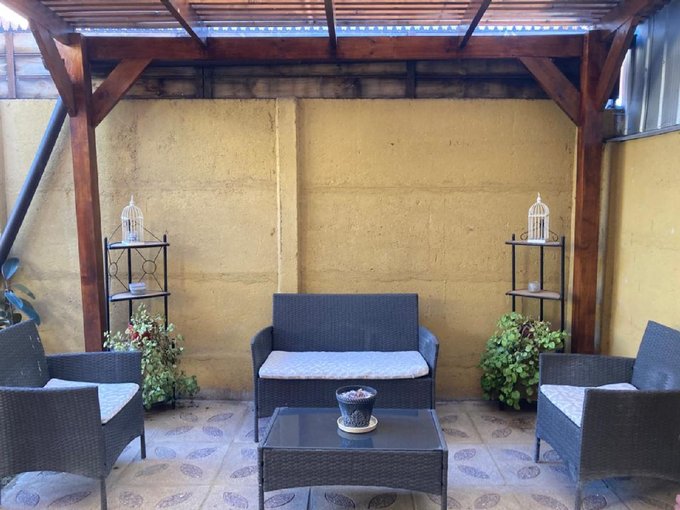 Patio trasero