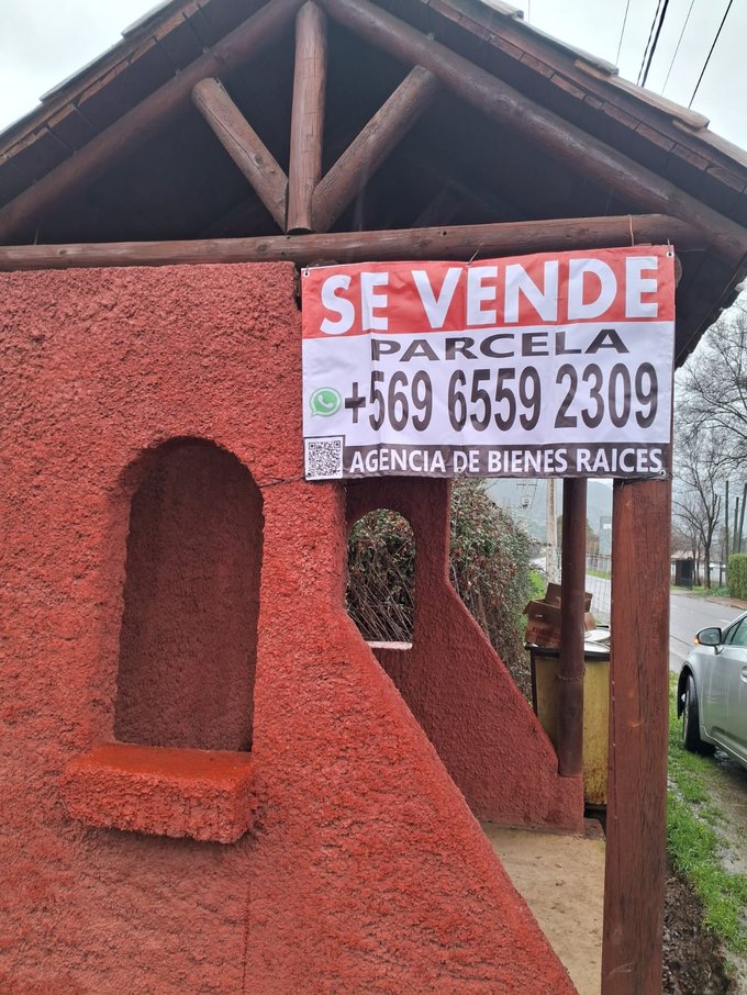 Vista del acceso al Fundo la Verdad