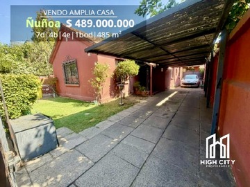 Venta / Casa / Ñuñoa