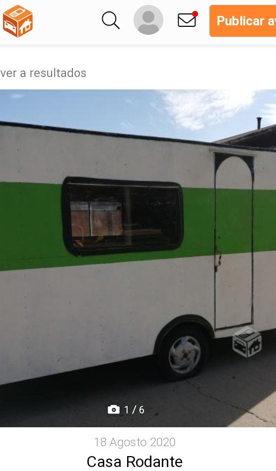 Casa rodante vendo o permuto por sitio escriturado