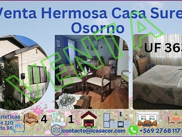 Venta / Casa / Osorno