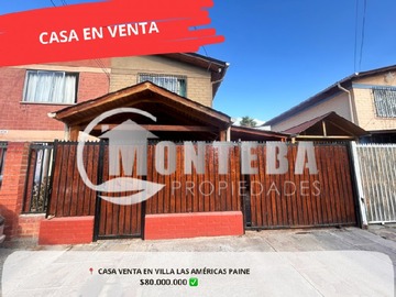 Venta / Casa / Paine