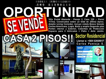 Venta / Casa / Parral