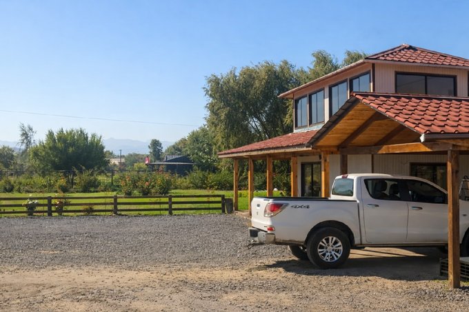 Fotografía exterior lateral estacionamiento