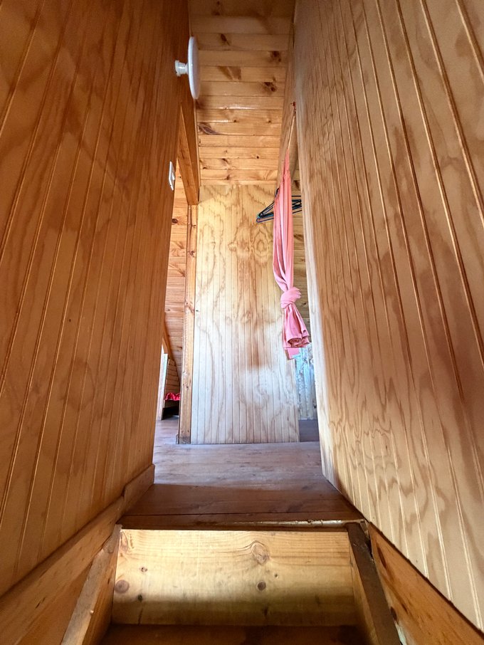 Subida escalera casa