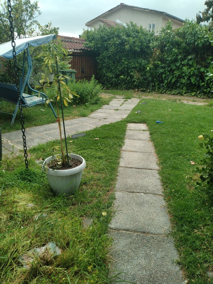 Patio delantero