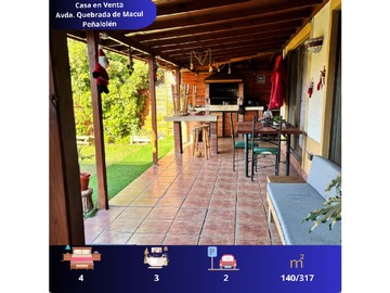 Venta / Casa / Peñalolén
