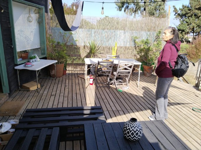 Amplia terraza