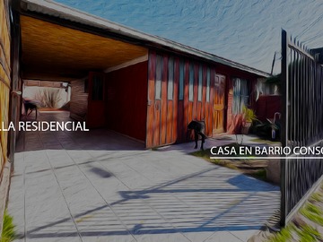 Venta / Casa / Puente Alto