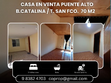 Venta / Casa / Puente Alto