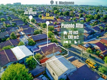 Venta / Casa / Puente Alto