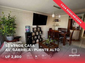 Venta / Casa / Puente Alto