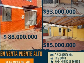 Venta / Casa / Puente Alto