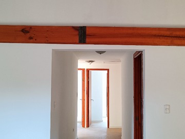 vista pasillo hacia interior