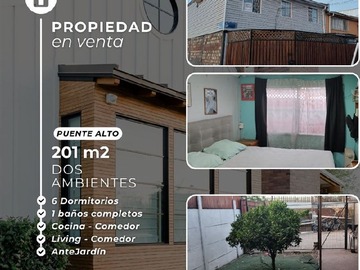 Venta / Casa / Puente Alto