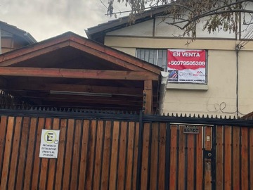 Venta / Casa / Puente Alto