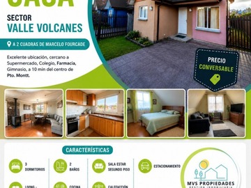 Venta / Casa / Puerto Montt