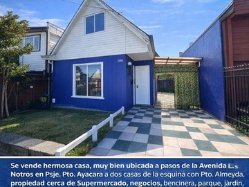 Venta / Casa / Puerto Montt
