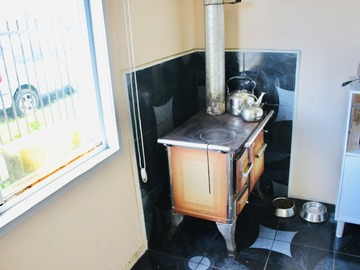 estufa a leña