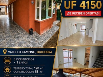 Venta / Casa / Quilicura