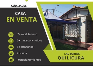 Venta / Casa / Quilicura