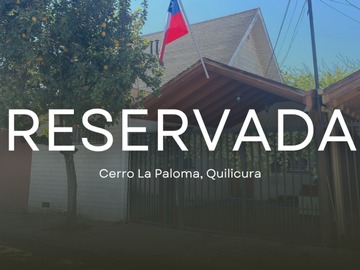 Venta / Casa / Quilicura