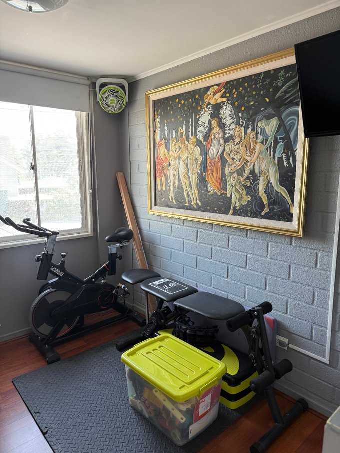 Segunda habitación en piso flotante