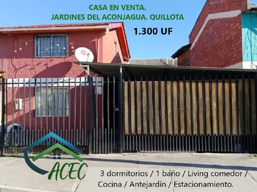 Venta / Casa / Quillota