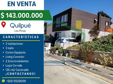 Venta / Casa / Quilpué