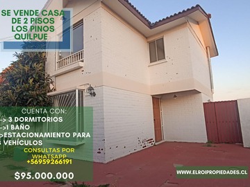 Venta / Casa / Quilpué