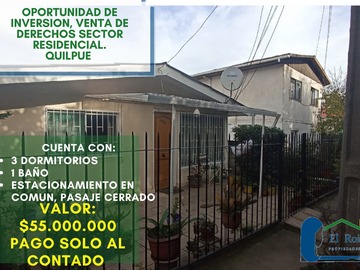 Venta / Casa / Quilpué