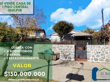 Venta / Casa / Quilpué