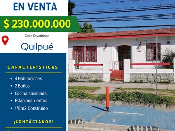 Venta / Casa / Quilpué