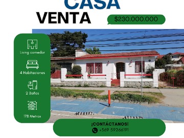 Venta / Casa / Quilpué