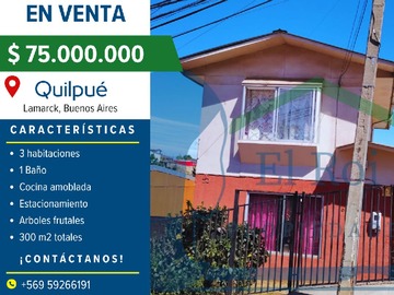 Venta / Casa / Quilpué