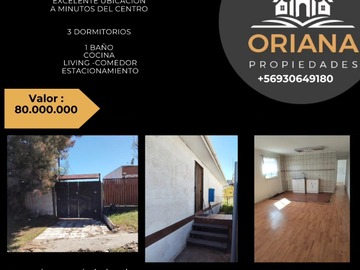 Venta / Casa / Quilpué
