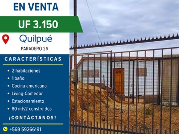 Venta / Casa / Quilpué