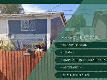 Venta / Casa / Quilpué