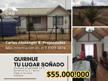 Venta / Casa / Quirihue