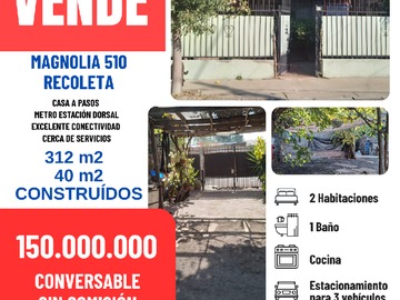Venta / Casa / Recoleta