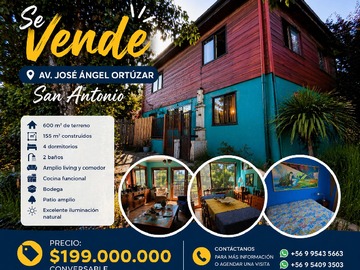 Venta / Casa / San Antonio